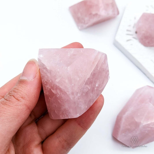 Rose Quartz Free Form - Crystal Shop Australia | Inner Nurture - Ethically Sourced - Buy Crystals Online