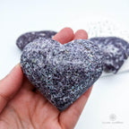 Lepidolite Puff Heart - Crystal Shop Australia | Inner Nurture - Ethically Sourced - Buy Crystals Online