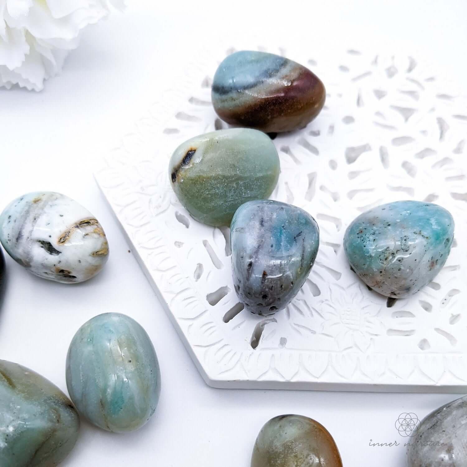 Amazonite Tumble (Blue) - Online Crystal Shop Australia | Inner Nurture - Ethically Sourced