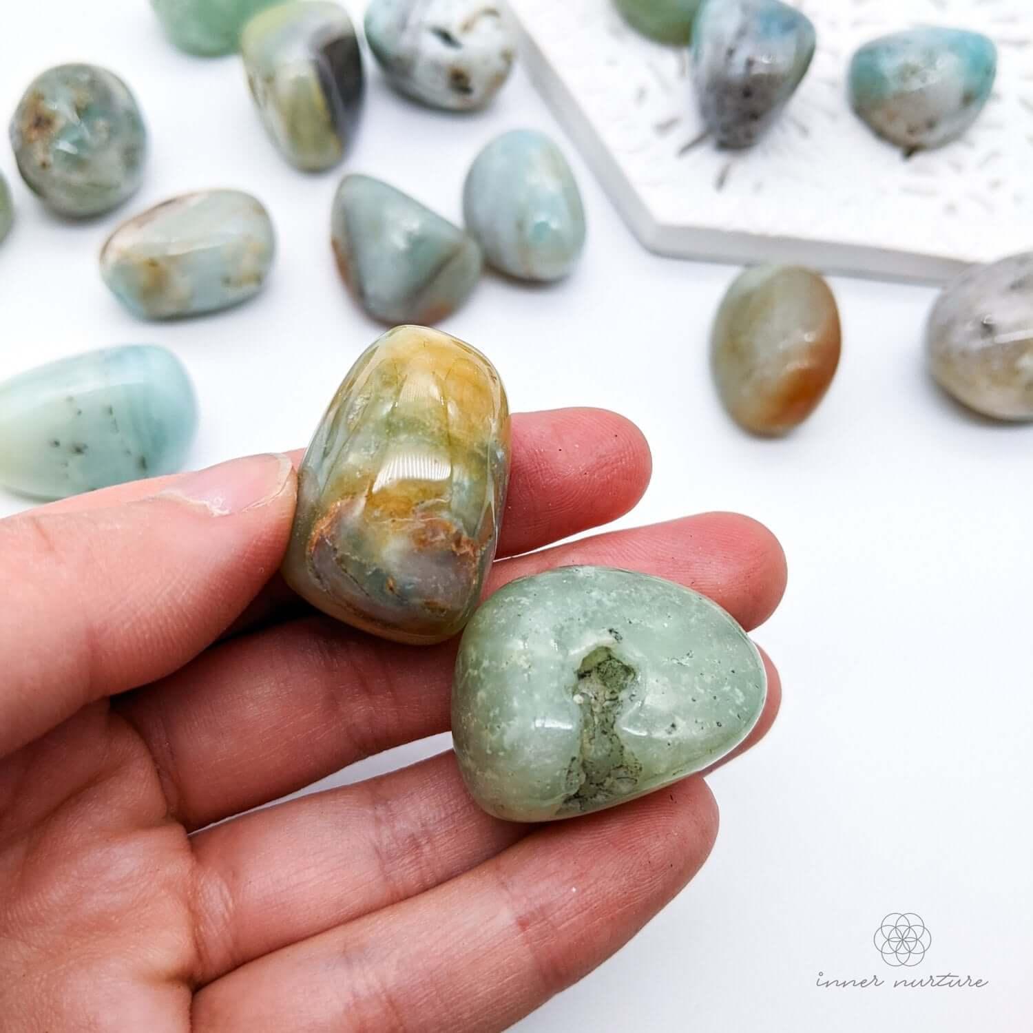 Amazonite Tumble (Blue) - Online Crystal Shop Australia | Inner Nurture - Ethically Sourced
