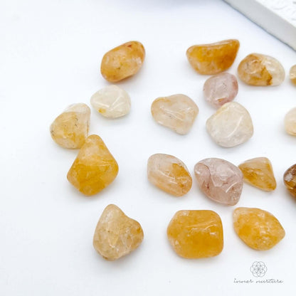 Golden Healer Tumble - Small - Online Crystal Shop Australia | Inner Nurture - Ethically Sourced