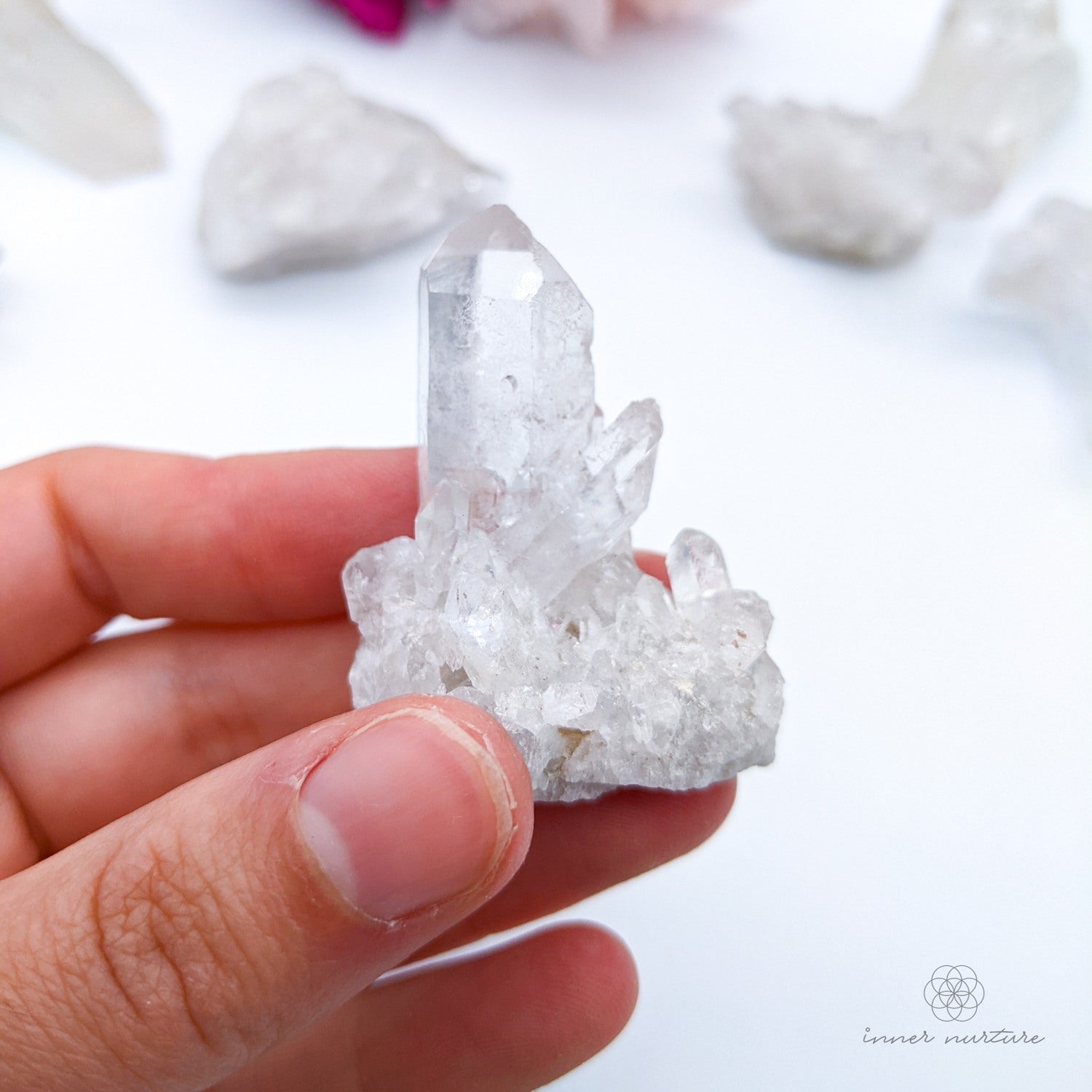 Clear Quartz Cluster - Small Sizes | Beautiful Healing Crystals Australia - Shop Online | Ethically Sourced