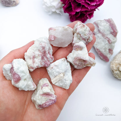 Pink Tourmaline Rough - Buy Crystals Online Australia | Inner Nurture - Ethically Sourced