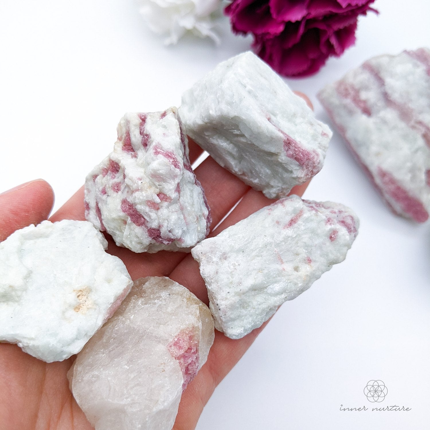 Pink Tourmaline Rough - Buy Crystals Online Australia | Inner Nurture - Ethically Sourced