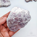 Lepidolite Rough Plate - Crystals Australia