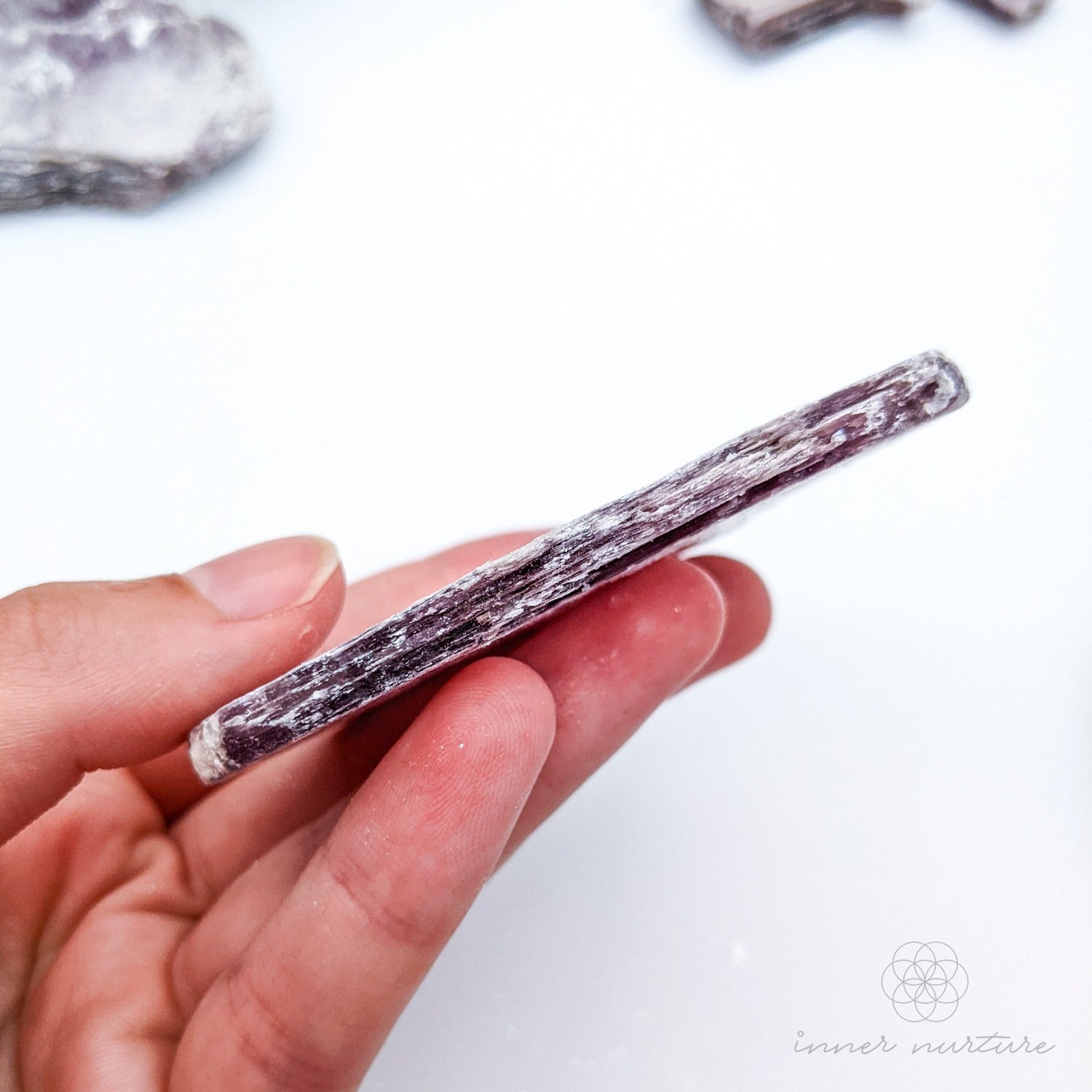 Lepidolite Rough Plate - Crystals Australia