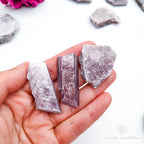 Lepidolite Rough Plate - Crystals Australia