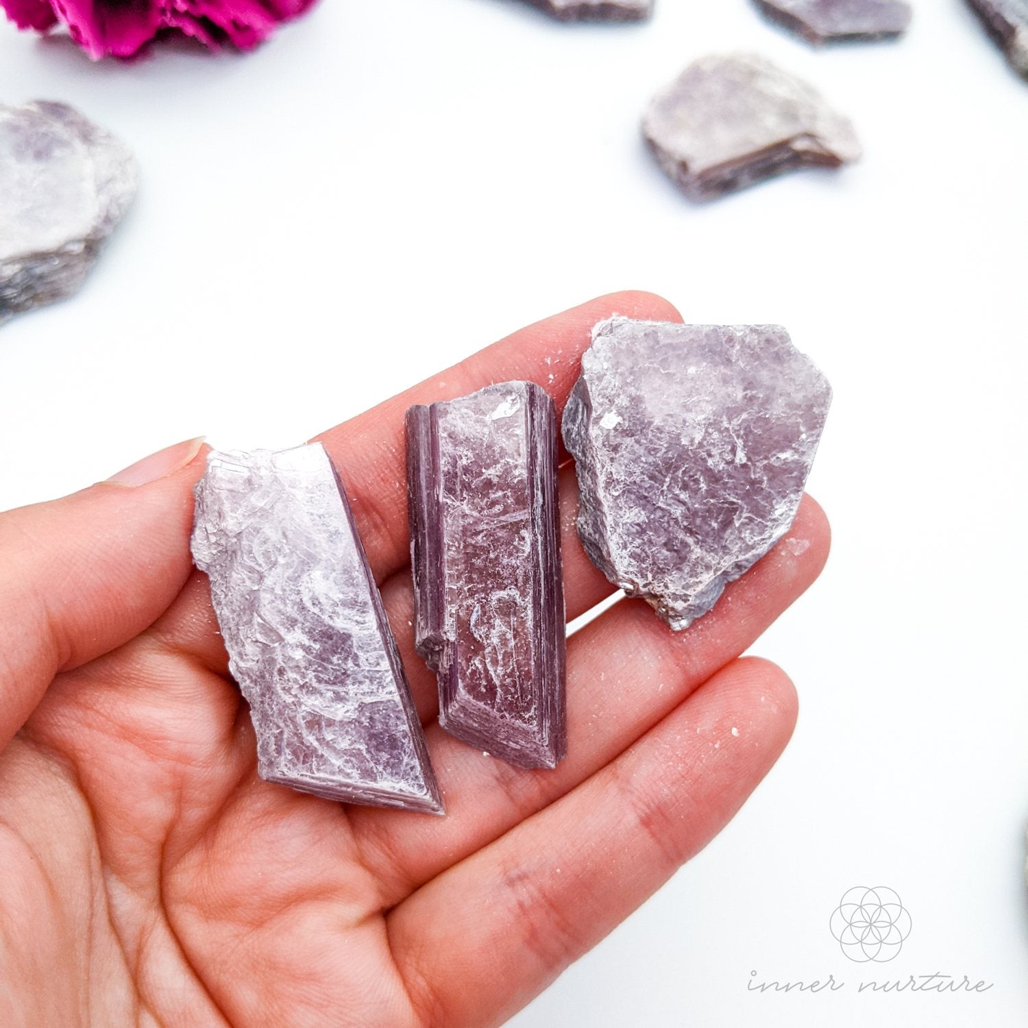 Lepidolite Rough Plate - Crystals Australia