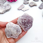 Lepidolite Rough Plate - Crystals Australia