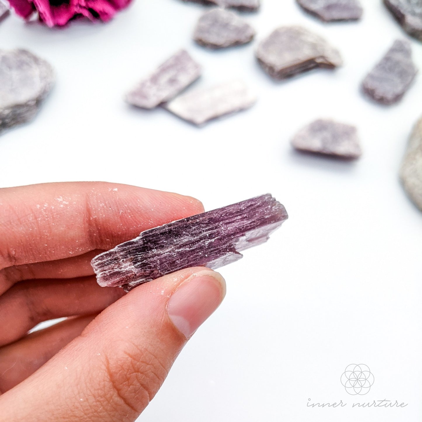 Lepidolite Rough Plate - Crystals Australia