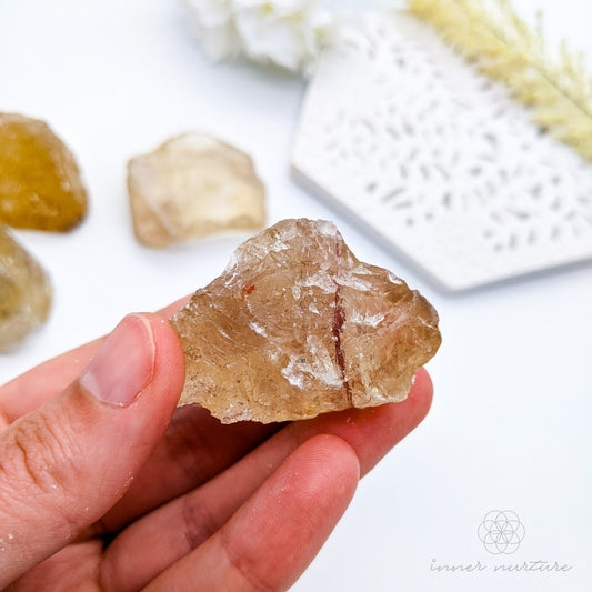 Citrine (Natural) Rough - Crystals Australia
